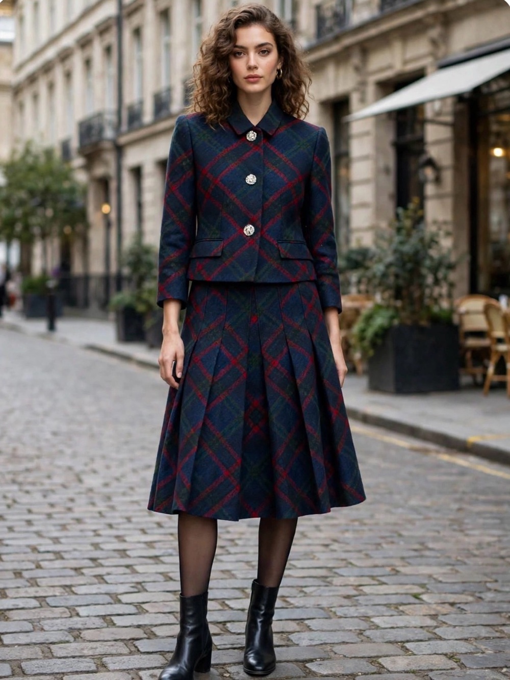 Vintage Brookes Brothers Matching Set- Blazer and Skirt